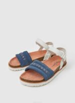 djevojka sindikalna plava berlin park anatomske sandale Pepe Jeans JZ8H1342 - Slika 3