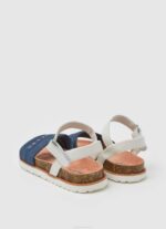 djevojka sindikalna plava berlin park anatomske sandale Pepe Jeans JZ8H1342 - Slika 4