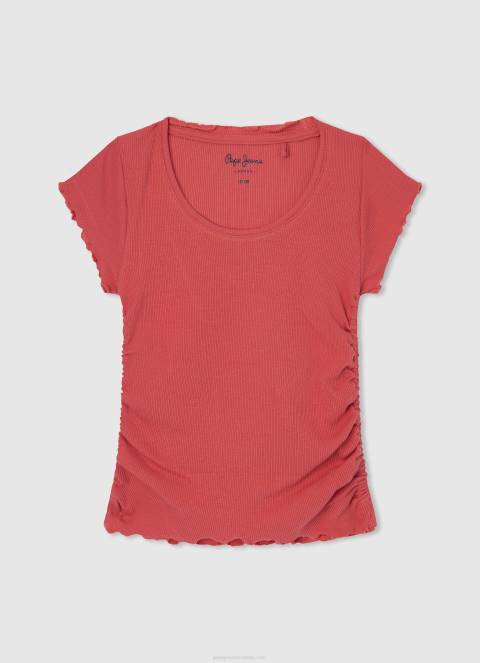 djevojka sivi lapor majica s printom ljubavi Pepe Jeans JZ8H1445 - Slika 5