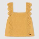 djevojka sjaj majica s volanima Pepe Jeans JZ8H1477