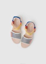 djevojka srebro ventura sandale sportske sandale Pepe Jeans JZ8H1339 - Slika 2