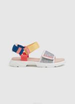 djevojka srebro ventura sandale sportske sandale Pepe Jeans JZ8H1339