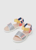 djevojka srebro ventura sandale sportske sandale Pepe Jeans JZ8H1339 - Slika 3