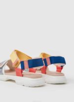 djevojka srebro ventura sandale sportske sandale Pepe Jeans JZ8H1339 - Slika 4