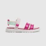 djevojka svijetla fuksija wendy slatke sandale s platformom Pepe Jeans JZ8H1340