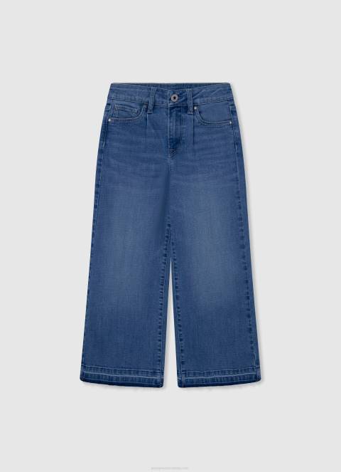 djevojka traper bella traperice balon kroja visokog struka Pepe Jeans JZ8H1369 - Slika 5