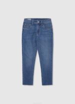 djevojka traper dugi pamučni traper kombinezon Pepe Jeans JZ8H1363 - Slika 3