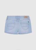 djevojka traper kratke traper hlače regularnog kroja Pepe Jeans JZ8H1503 - Slika 2