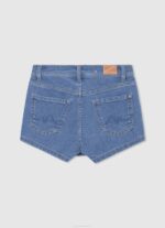 djevojka traper kratke traper suknje regularnog kroja Pepe Jeans JZ8H1511 - Slika 2