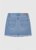 djevojka traper pamučna traper mini suknja Pepe Jeans JZ8H1378 - Slika 2