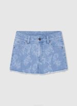 djevojka traper patty poderane kratke traper hlače Pepe Jeans JZ8H1491 - Slika 4