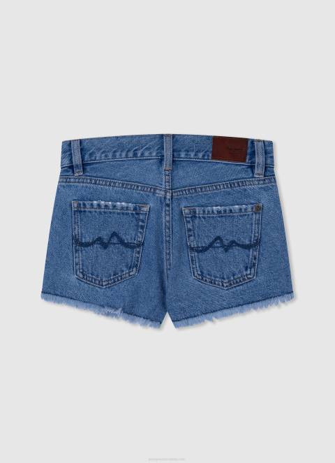 djevojka traper patty traper kratke hlače redovnog kroja Pepe Jeans JZ8H1498 - Slika 2