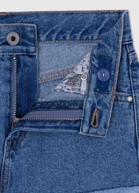 djevojka traper patty traper kratke hlače redovnog kroja Pepe Jeans JZ8H1498 - Slika 3