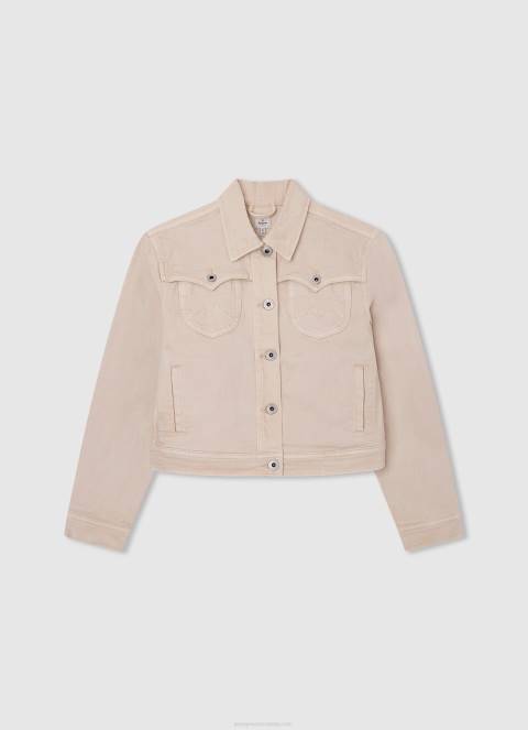 djevojka traper pixlette traperice srednjeg kroja uskog kroja Pepe Jeans JZ8H1361 - Slika 5