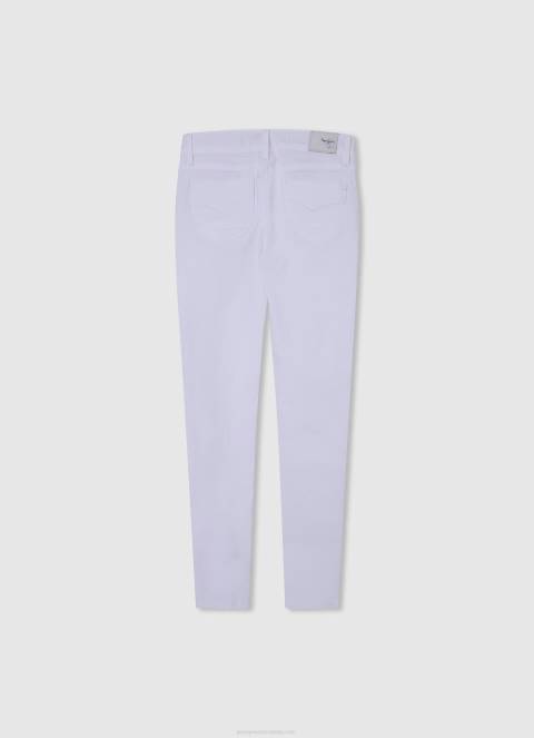 djevojka traper pixlette traperice visokog struka visokog uskog kroja Pepe Jeans JZ8H1371 - Slika 2