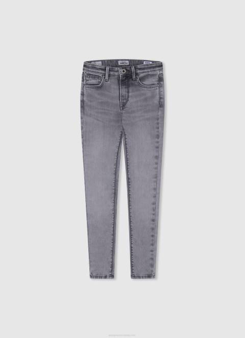 djevojka traper pixlette traperice visokog struka visokog uskog kroja Pepe Jeans JZ8H1371 - Slika 4