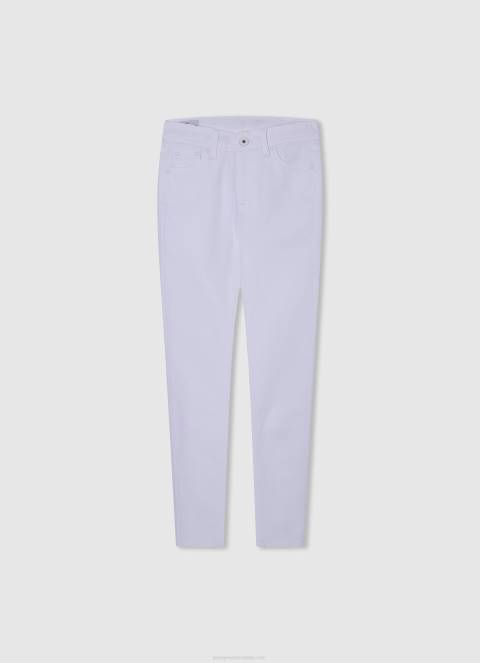 djevojka traper pixlette traperice visokog struka visokog uskog kroja Pepe Jeans JZ8H1371 - Slika 1