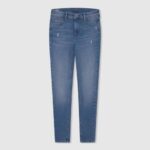 djevojka traper pixlette uske traperice visokog struka Pepe Jeans JZ8H1365