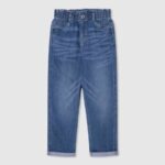 djevojka traper reese taper fit traperice visokog struka Pepe Jeans JZ8H1366