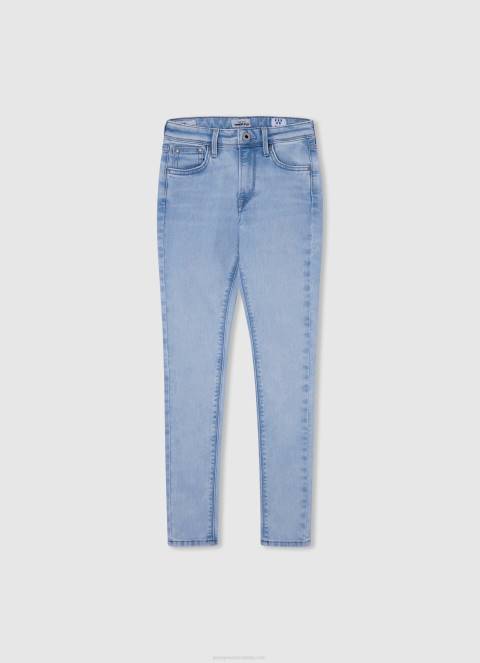 djevojka traper reese taper fit traperice visokog struka Pepe Jeans JZ8H1366 - Slika 5
