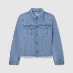 djevojka traper traper jakna regularnog kroja Pepe Jeans JZ8H1357