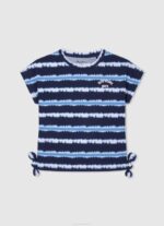 djevojka zaljev majica sa svjetlucavim logom Pepe Jeans JZ8H1465 - Slika 4
