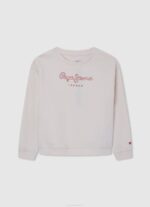 djevojka zaljev pleteni žersej sa zaobljenim ovratnikom Pepe Jeans JZ8H1406 - Slika 5