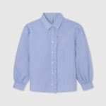djevojka zaljev saura bluza s prugastim printom Pepe Jeans JZ8H1436
