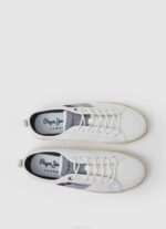 muškarci bijela blucher platnene tenisice Pepe Jeans JZ8H1216 - Slika 2