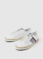 muškarci bijela blucher platnene tenisice Pepe Jeans JZ8H1216 - Slika 3