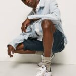 muškarci bijela brit kombinirane tenisice Pepe Jeans JZ8H1182