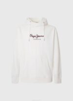 muškarci bijela džemper s logotipom visoke gustoće Pepe Jeans JZ8H903 - Slika 5