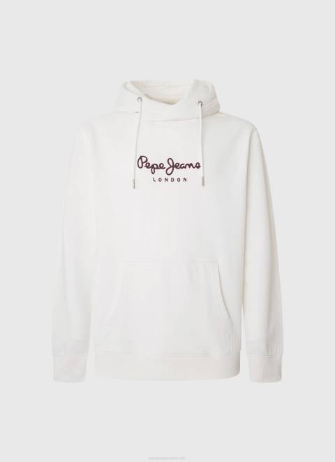 muškarci bijela džemper s logotipom visoke gustoće Pepe Jeans JZ8H903 - Slika 5