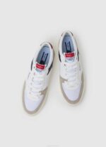 muškarci bijela kenton master kombinirane tenisice Pepe Jeans JZ8H1177 - Slika 2