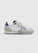 muškarci bijela kombinirane retro tenisice Pepe Jeans JZ8H1231