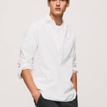 muškarci bijela Lawson oksfordska košulja regularnog kroja Pepe Jeans JZ8H1044