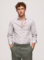 muškarci bijela lenora uska košulja od poplina Pepe Jeans JZ8H1075 - Slika 2