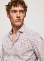 muškarci bijela lenora uska košulja od poplina Pepe Jeans JZ8H1075 - Slika 3