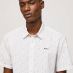 muškarci bijela lindenberg majica kratkih rukava Pepe Jeans JZ8H1063