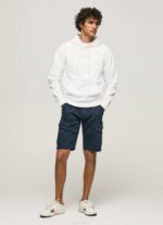 muškarci bijela pamučni džemper s kapuljačom Pepe Jeans JZ8H910 - Slika 2