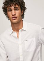 muškarci bijela parker majica dugih rukava Pepe Jeans JZ8H1073 - Slika 3