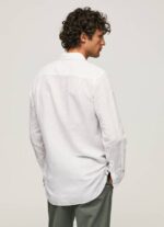 muškarci bijela parker majica dugih rukava Pepe Jeans JZ8H1073 - Slika 4