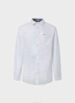 muškarci bijela parker majica dugih rukava Pepe Jeans JZ8H1073 - Slika 5