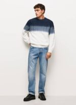 muškarci bijela perseo kabel pleteni jersey Pepe Jeans JZ8H851 - Slika 2