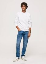 muškarci bijela skakač za ispis fotografija Pepe Jeans JZ8H867 - Slika 2