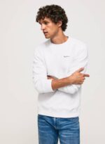 muškarci bijela skakač za ispis fotografija Pepe Jeans JZ8H867 - Slika 3