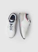 muškarci bijela tour club kombinirane tenisice Pepe Jeans JZ8H1178 - Slika 2