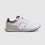 muškarci bijela tour club kombinirane tenisice Pepe Jeans JZ8H1178