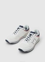 muškarci bijela tour club kombinirane tenisice Pepe Jeans JZ8H1178 - Slika 3