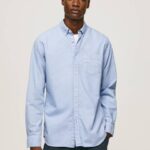 muškarci bjelilo plavo fabio oxford košulja regularnog kroja Pepe Jeans JZ8H1027